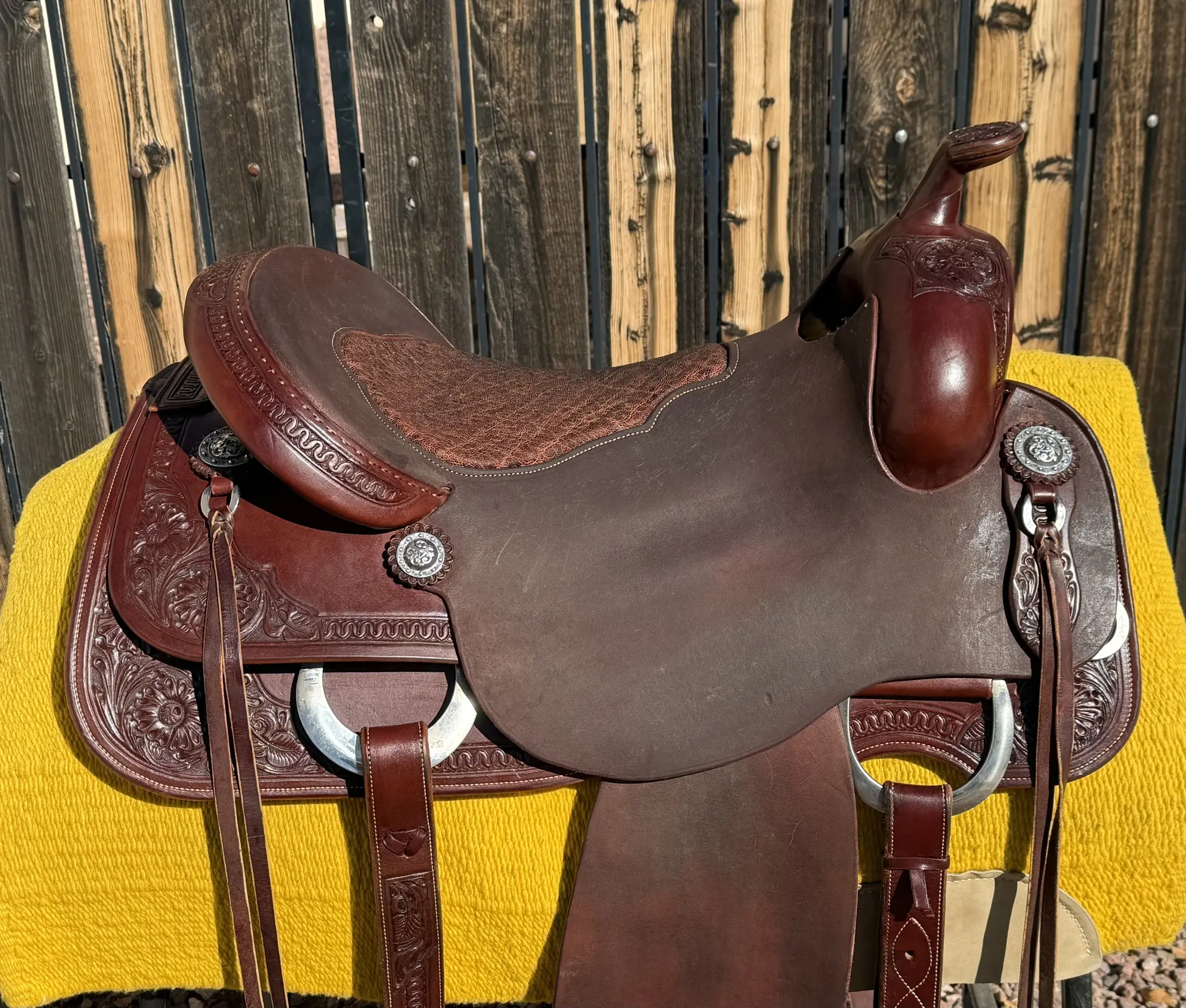 Superior Saddlery 16.5 inch Nevada border elephant seat